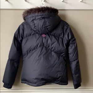 Orb winter jacket with black faux fur size small